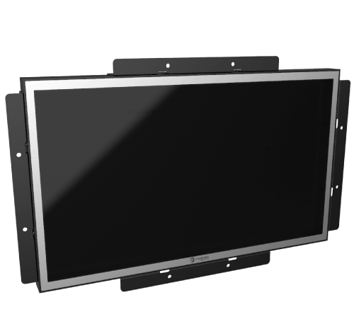Embedded display with frame ready to be installed in range designed to be installed in industrial devices - Inelmatic