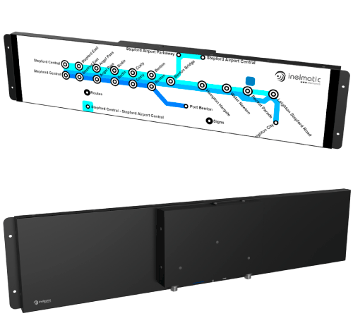  Embedded open frame display built with metal frame for an easy integration into any device - Inelmatic