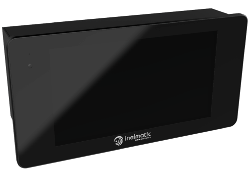 Panel mount industrial displays with computer - Inelmatic
