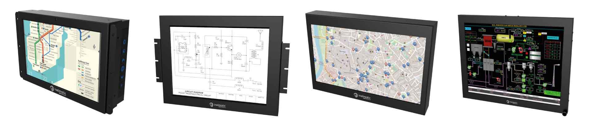 Panel PC and screen with Intel/ARM CPU - Inelmatic