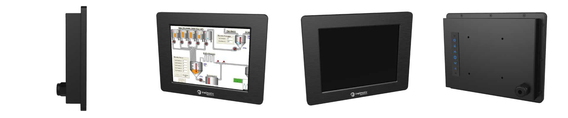MAF8008 inches rugged display - Inelmatic