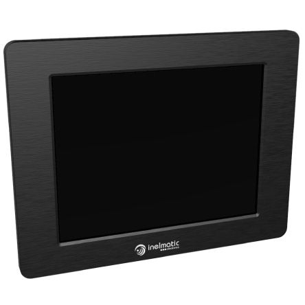 MAF800 is a SVGA 8" inch rugged milling metal frame monitor with waterproof function - Inelmatic