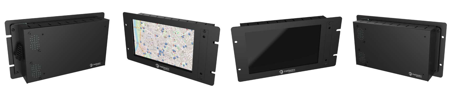 industrial grade open frame monitors, from 7" to 42" - Inelmatic