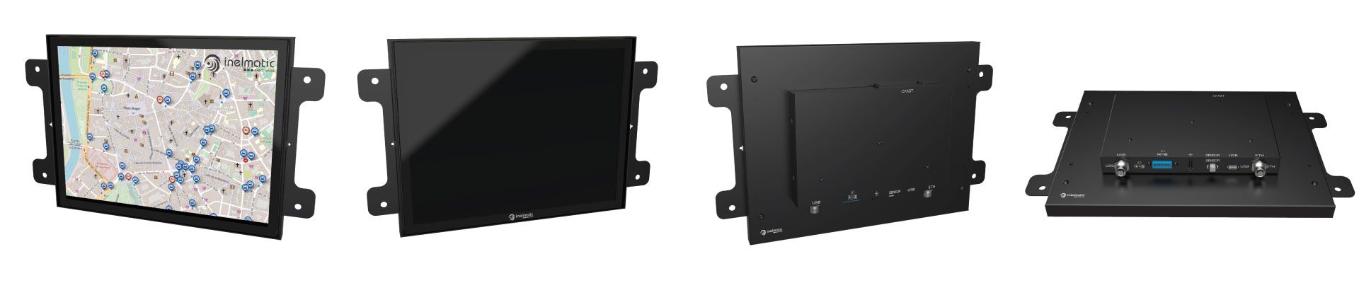 Railway passenger information (PIS) Display  15" - Inelmatic