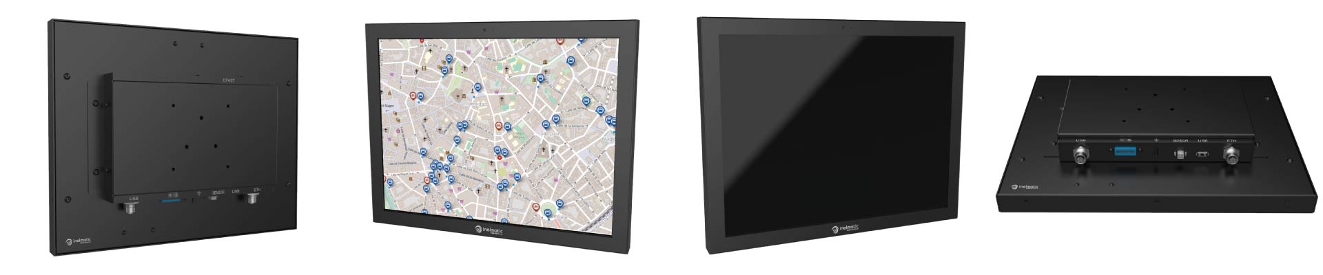 Railway passenger information (PIS) Display - Inelmatic