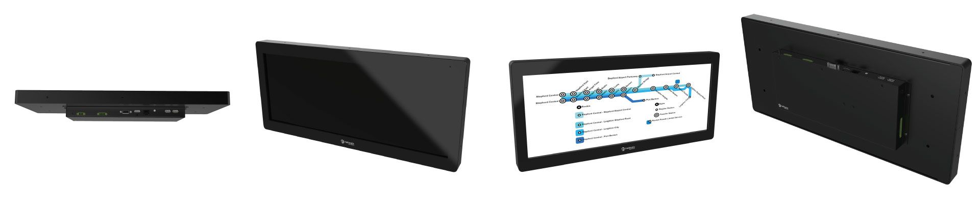 Passenger Infotainment system screen - Inelmatic