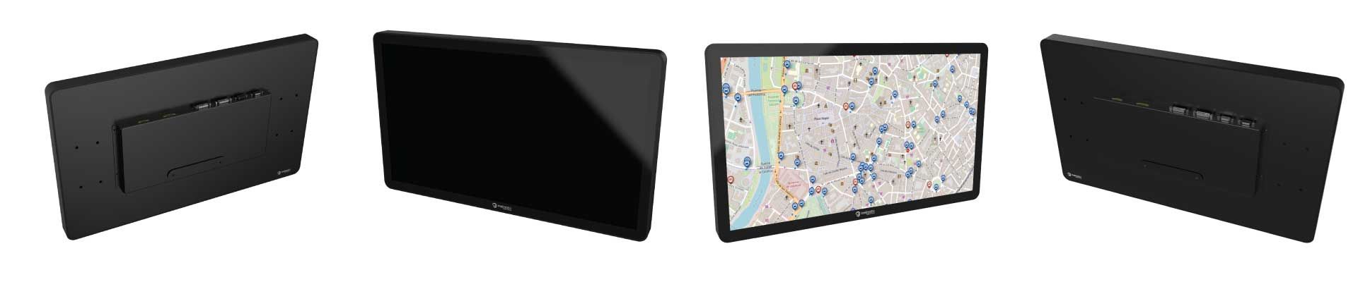 Passenger Infotainment system screen monitor - Inelmatic