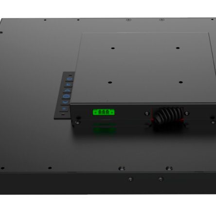 MF1700 is a rugged 17" folded sheet metal frame monitor with waterproof function - Inelmatic