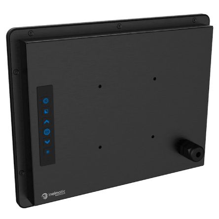 MAF1000 is a XGA 10" inch rugged milling metal frame monitor with waterproof function - Inelmatic